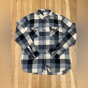 Men’s large VANS, long sleeve button-down flannel
